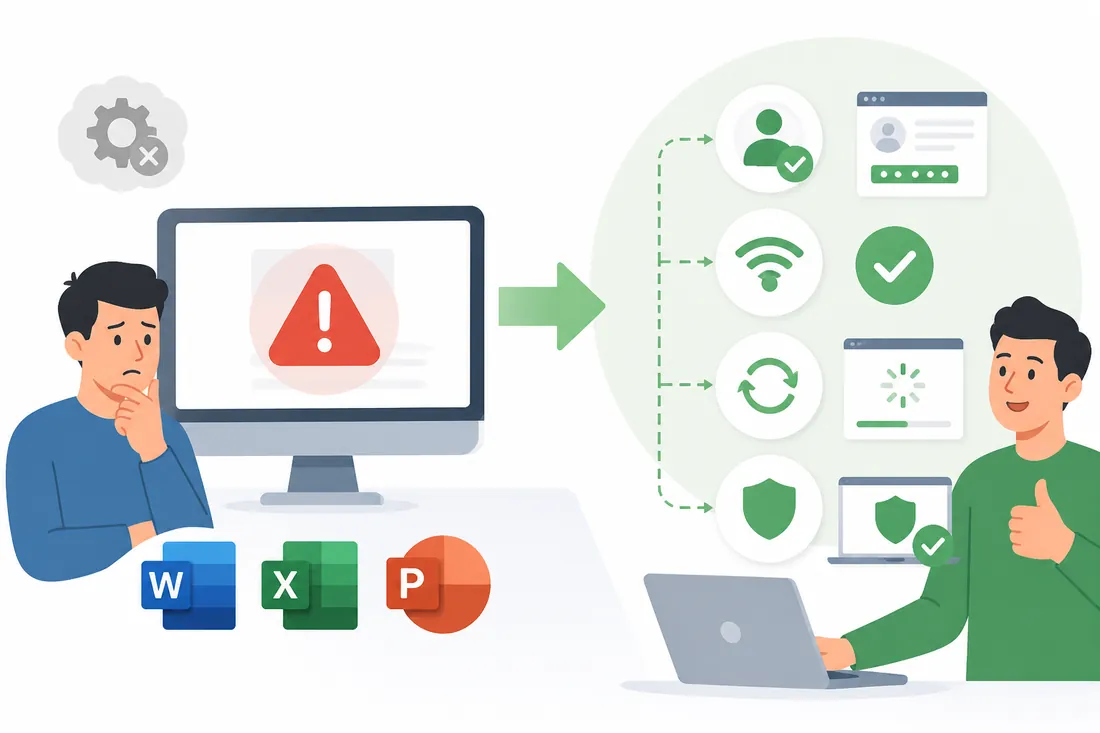 Erro de ativação do Office: principais soluções